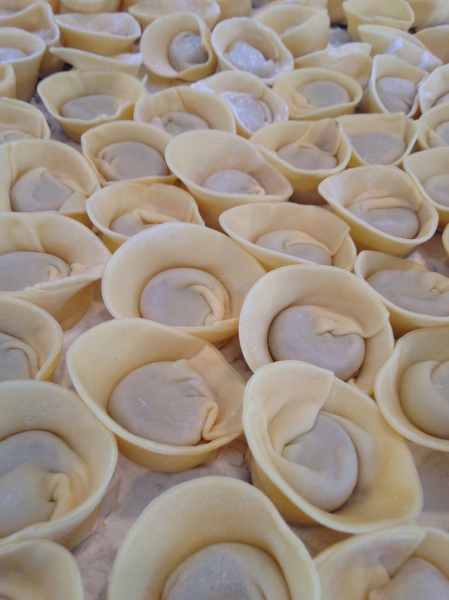 Kale-spinach tortelloni from Pasteria Lucchese at Wallingford Farmers Market. Photo courtesy Pasteria Lucchese.